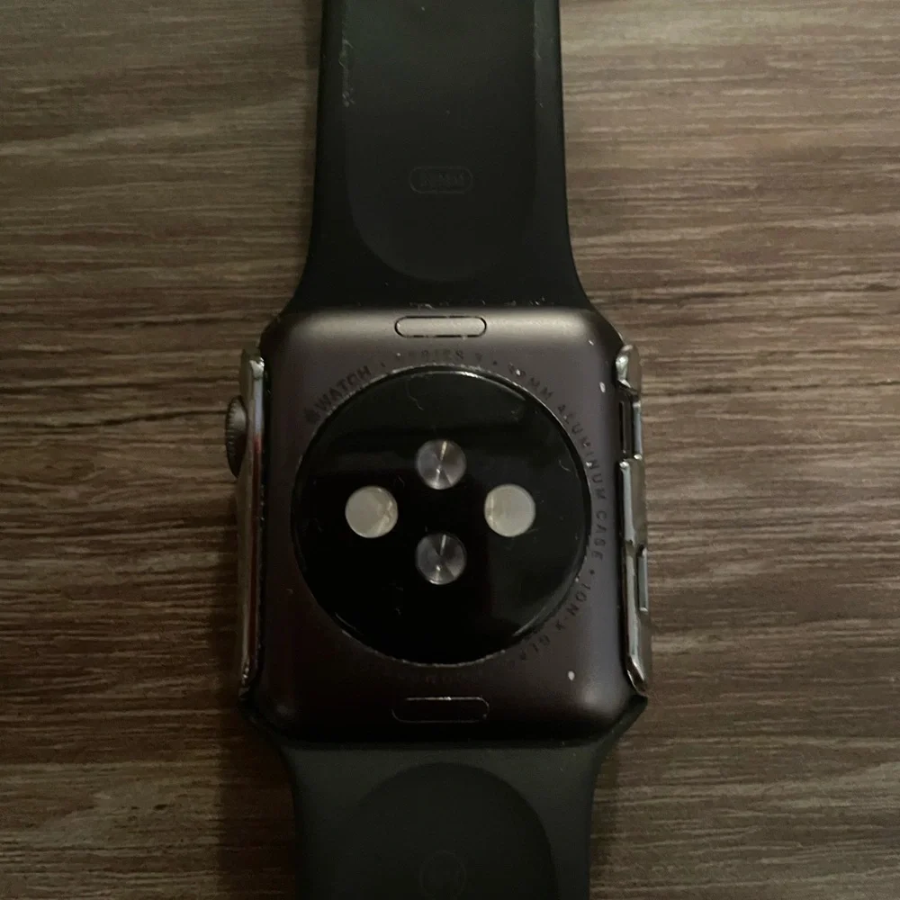 Black Smartwatch with Gold and Silver Cases